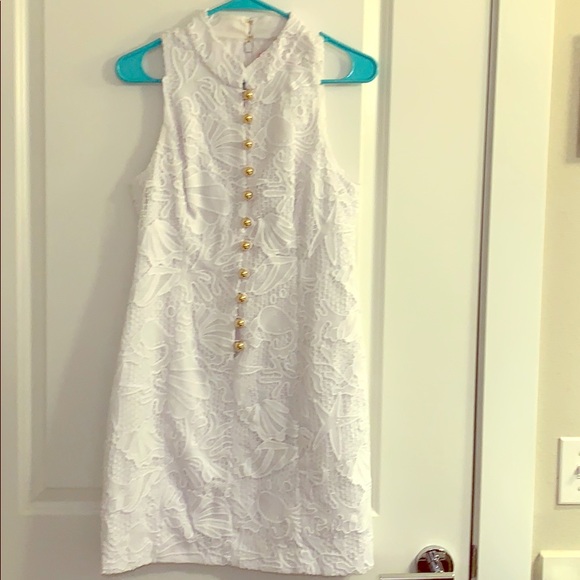 Lilly Pulitzer Dresses & Skirts - Lilly Pulitzer Under the Sea White Alexa shift